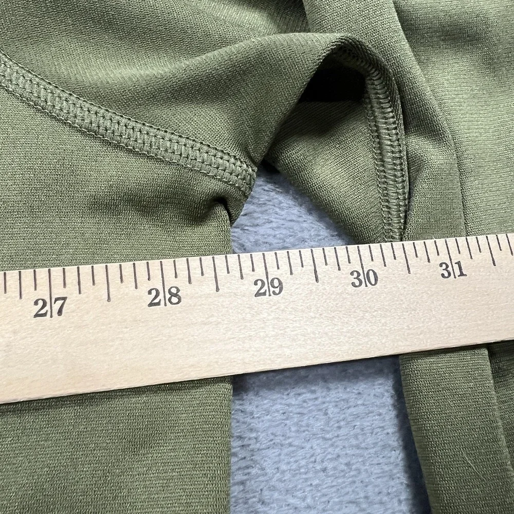 The North Face Shirt Mens 3XL Green‎ Tech 1/4 Zip Long Sleeve Pullover